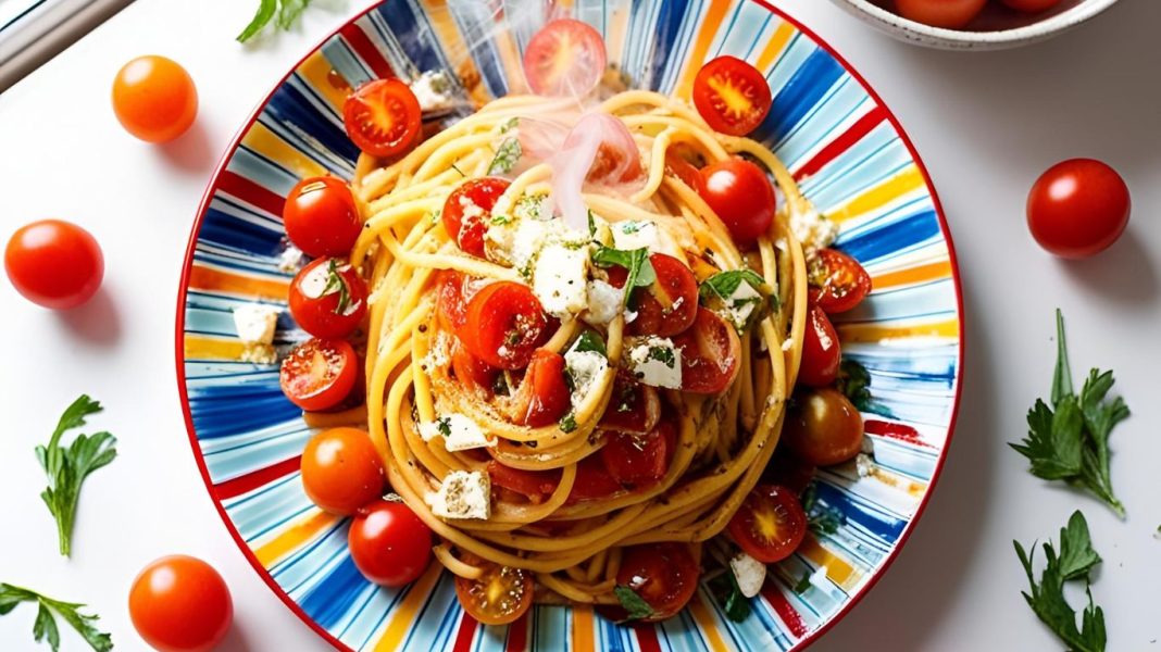 tomato feta pasta
